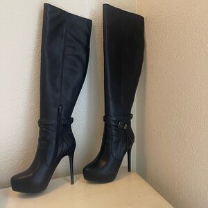 Aldo Lecea knee high boots Vintage!